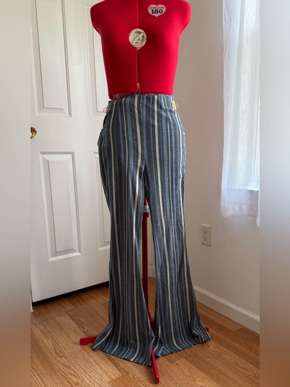 Free People High Waist Slim Pull-on Flare Pants